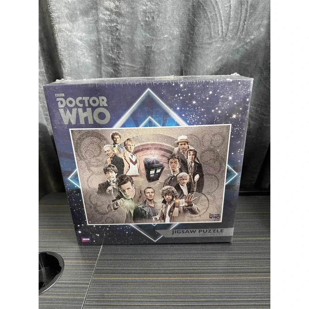 Doctor Who Sealed Vintage Lot Of 2 1000 Piece‎ Puzzles — VERY RARE- BRAND NEW
